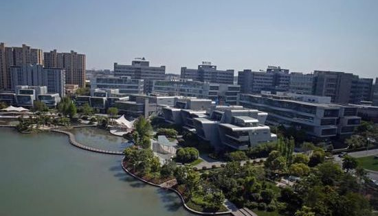 张江高科技园区全景色